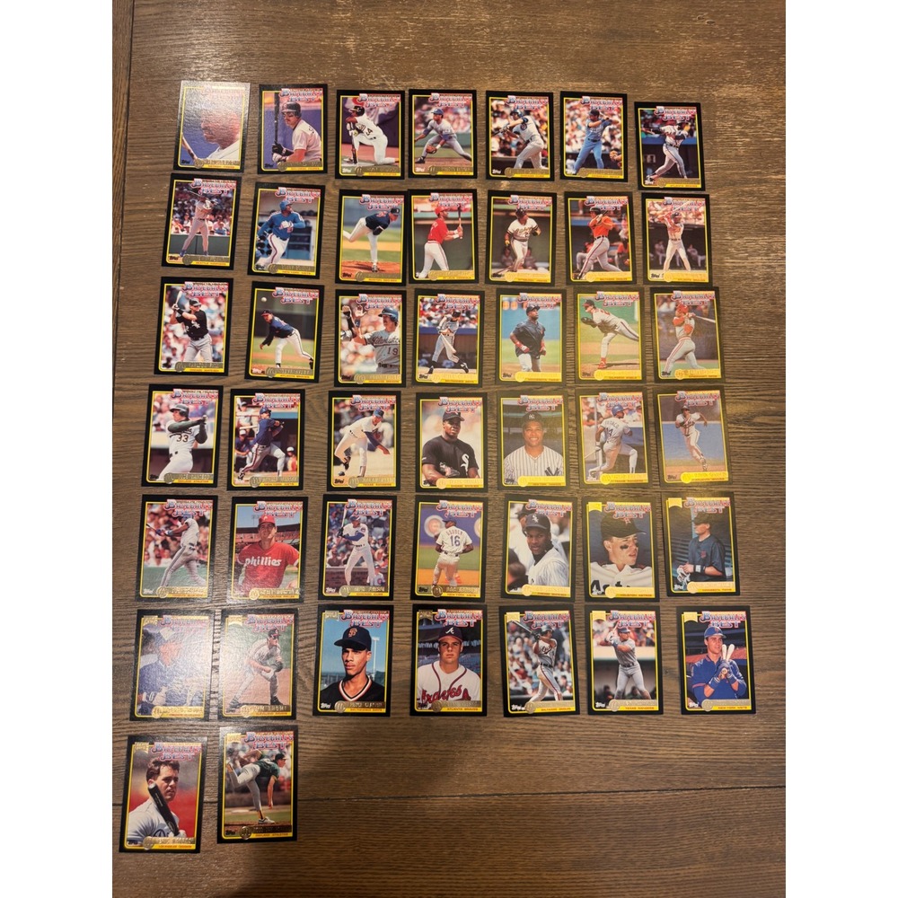 1992 Topps McDonald's Baseball's Best Complete‎ 44 Card Set Barry Bonds Ripken